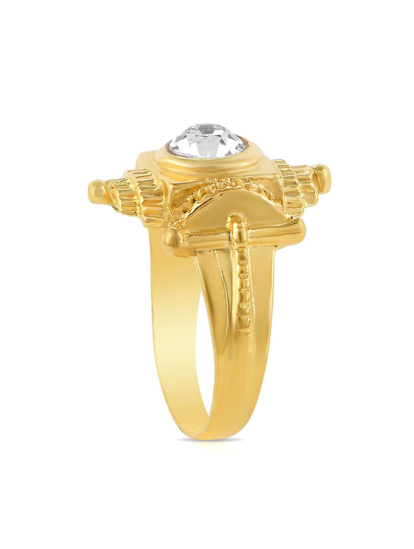 gold plated finger ring