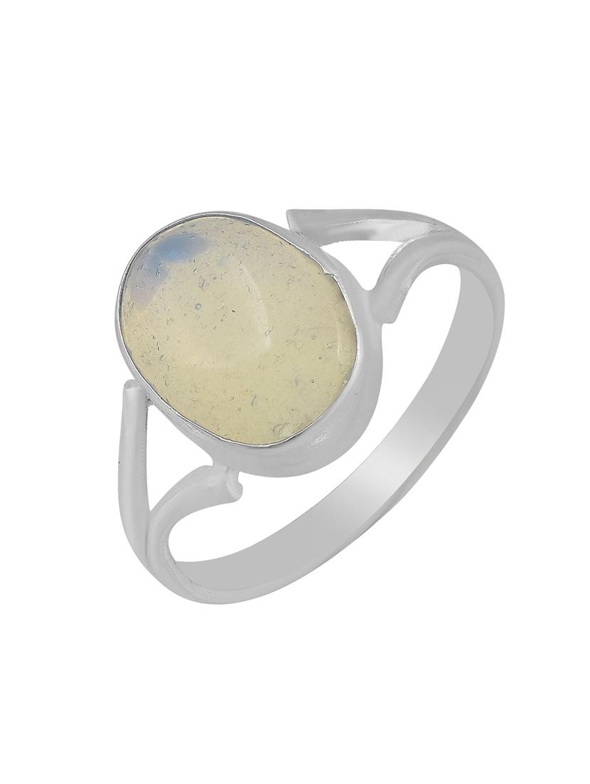 silver plated finger ring
