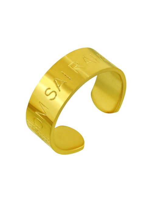 gold plated finger ring - 18537011 - Standard Image - 0