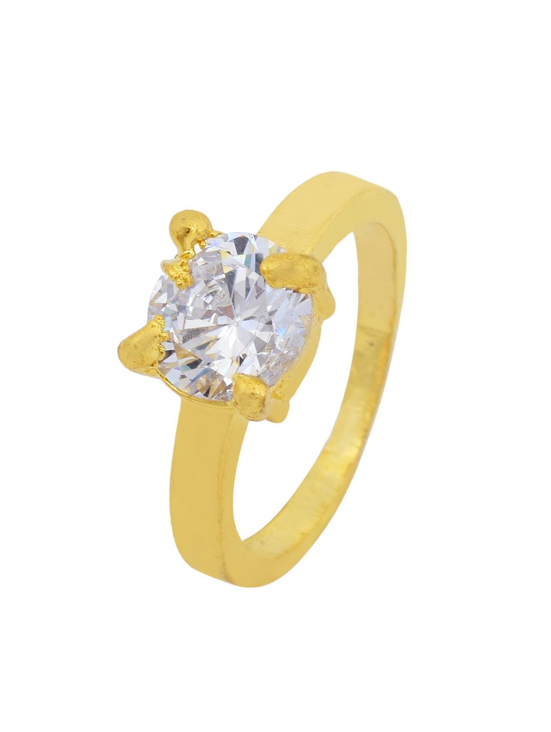gold plated finger ring - 18537031 -  Zoom Image - 0