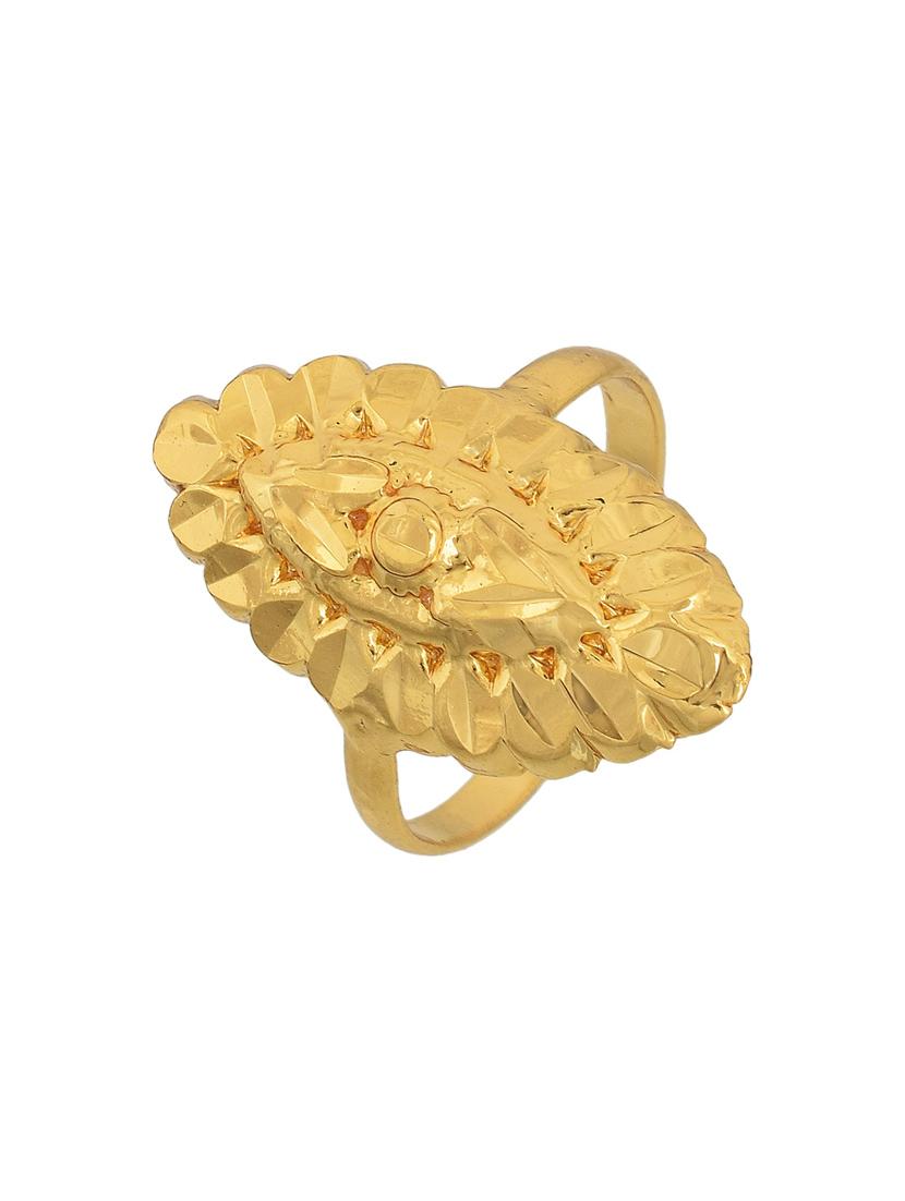 gold plated finger ring - 18537042 -  Zoom Image - 0