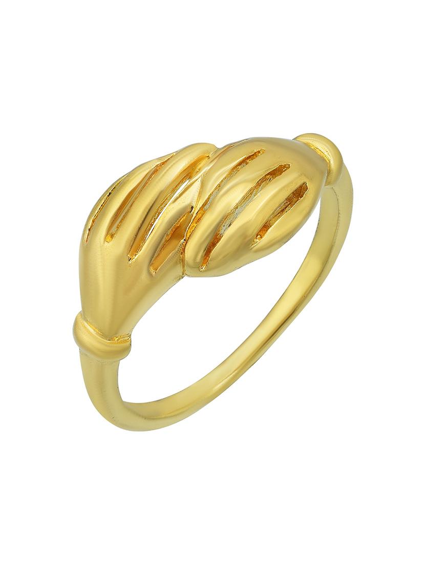 gold plated finger ring - 18537060 -  Zoom Image - 0