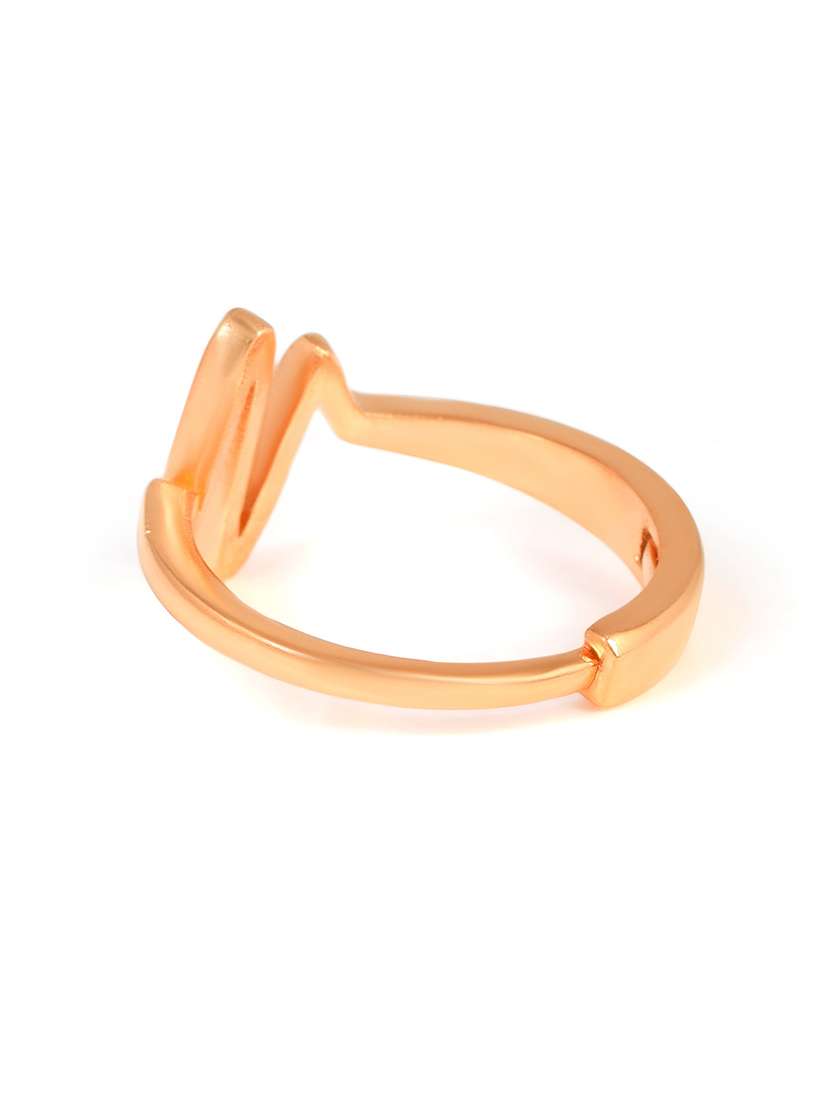 gold plated finger ring - 18537070 -  Standard Image - 3