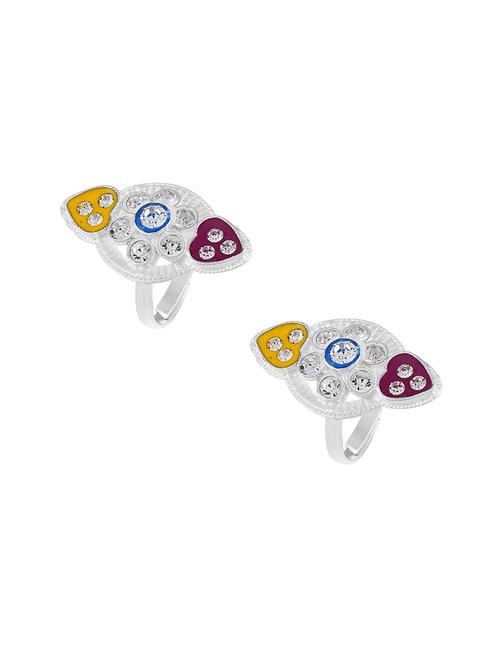 silver toe ring - 18537094 - Standard Image - 0