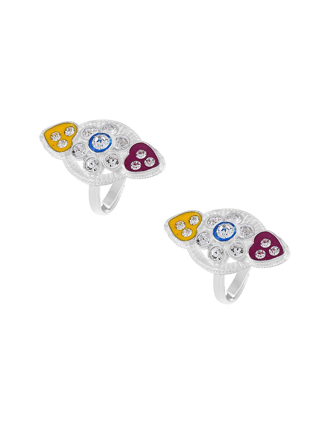 silver toe ring - 18537094 - Zoom Image - 0