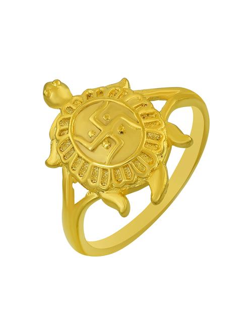 gold brass finger  ring - 18537127 -  Standard Image - 0