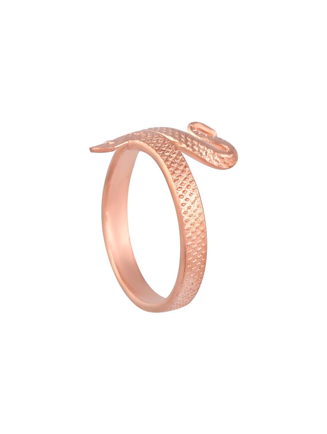 copper metal finger ring  - 18537205 -  Zoom Image - 0