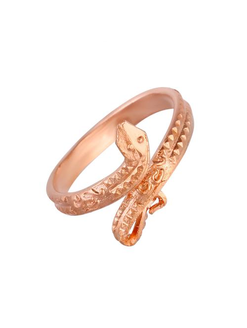 copper metal finger ring - 18537206 -  Standard Image - 0