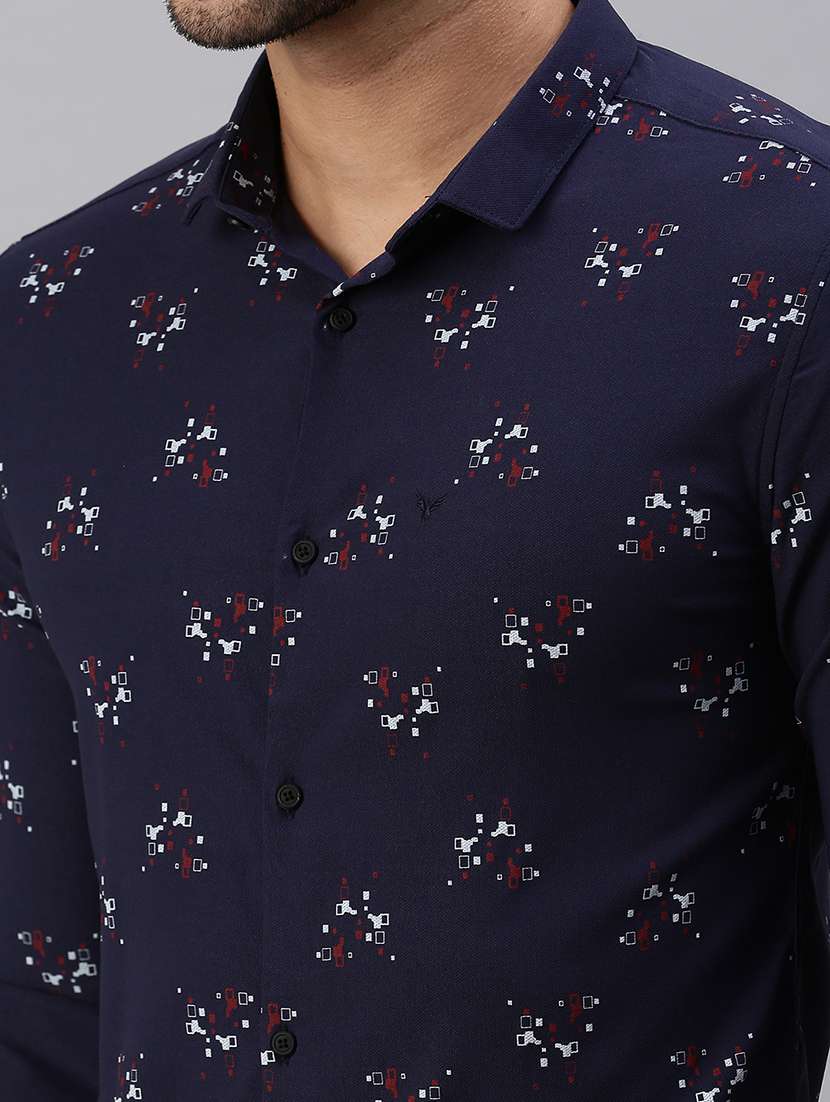 mens printed casual shirt - 18537371 -  Standard Image - 3