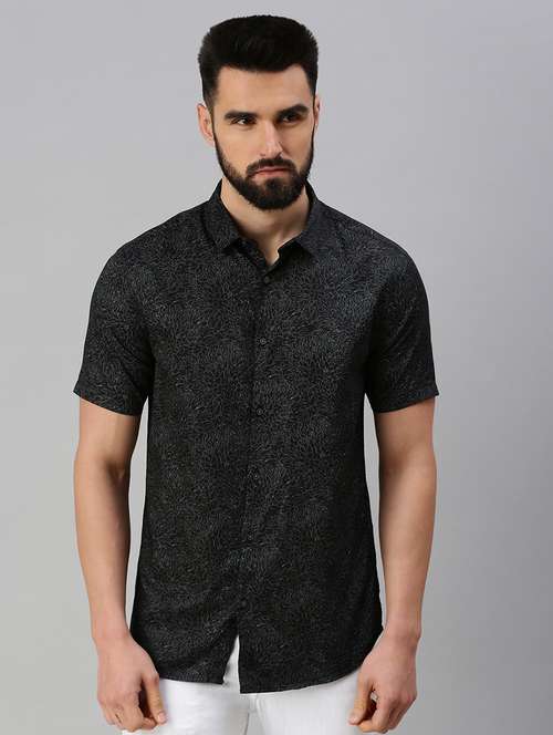 mens florals casual shirt - 18537442 - Standard Image - 0