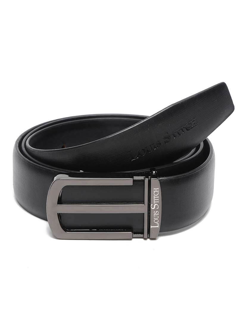  nickel leather belt