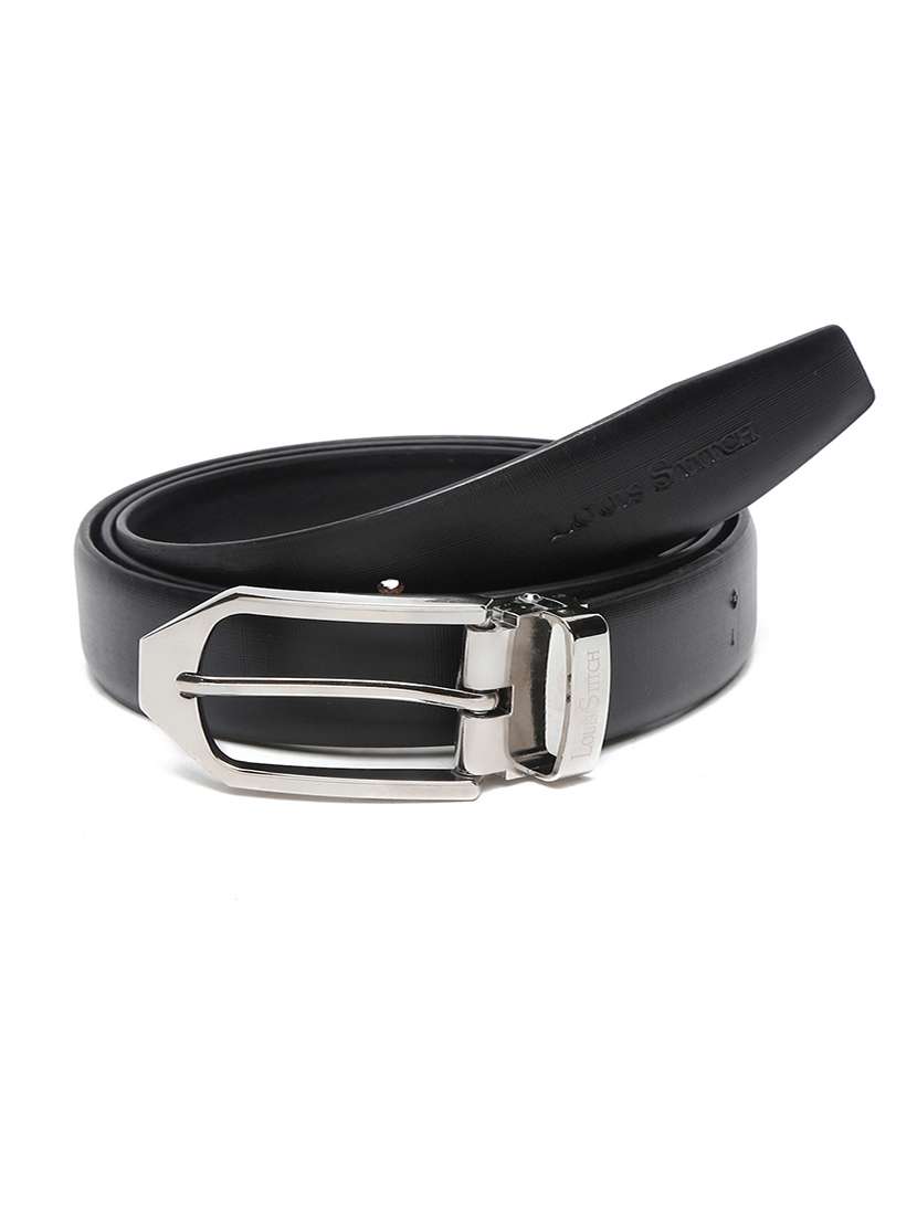  chrome leather belt