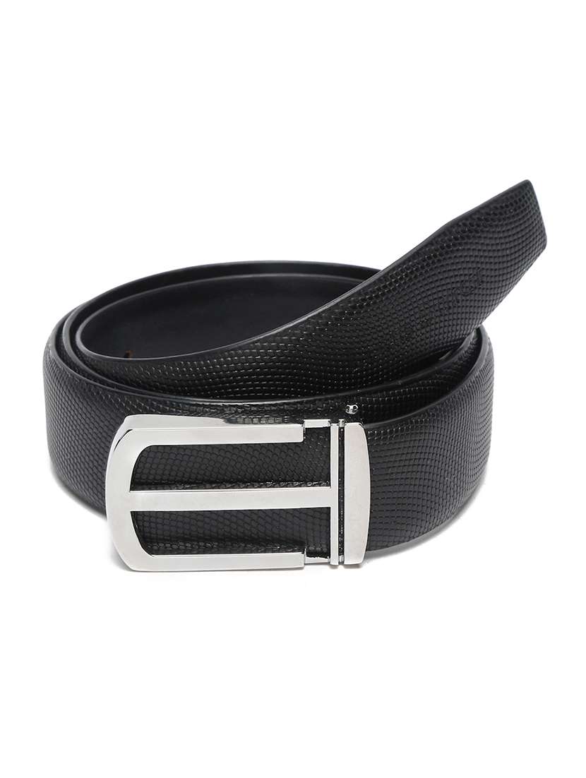  chrome leather belt