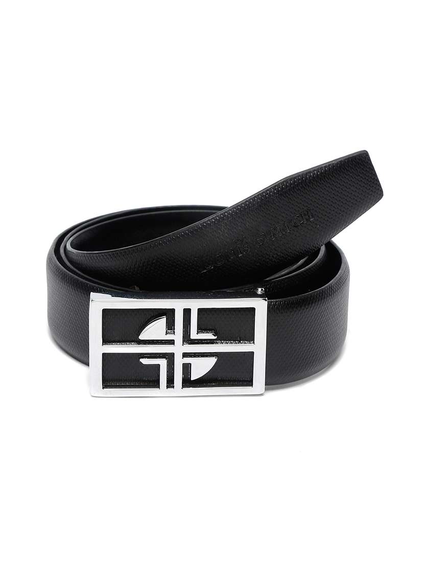  chrome leather belt