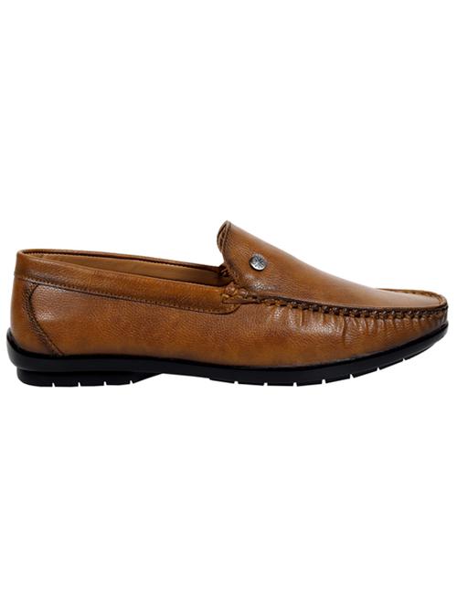 mens tan slip on loafer - 18537742 - Standard Image - 0