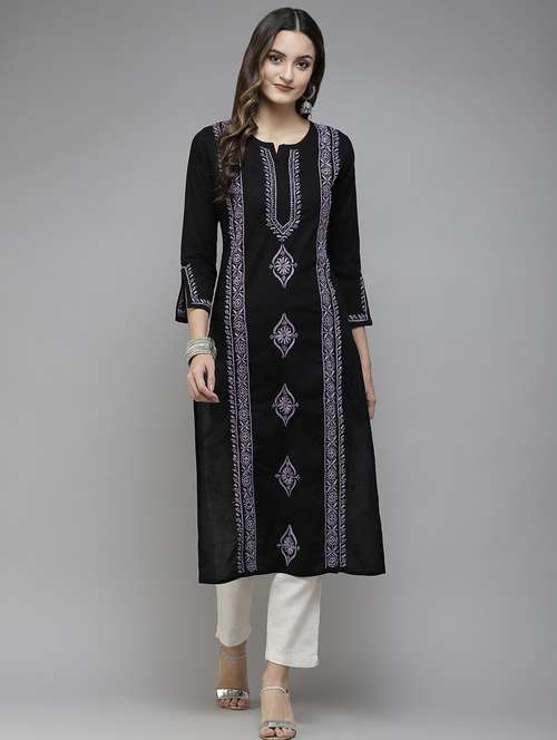 women's straight kurta - 18538291 -  Standard Image - 0