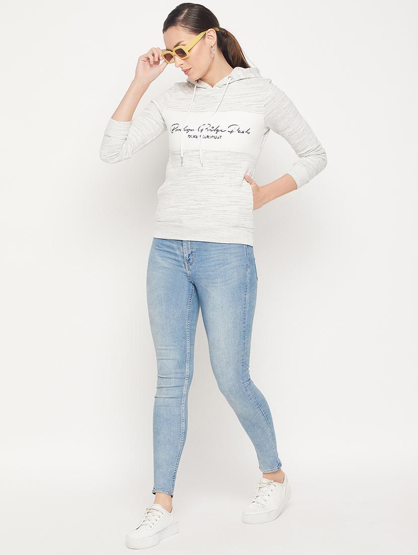 hooded neck graphic sweatshirt - 18539503 - Standard Image - 3