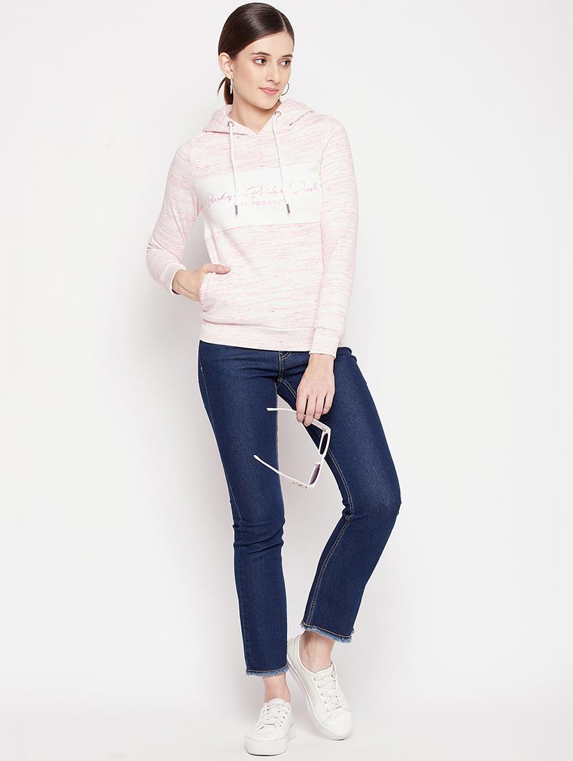 hooded neck graphic sweatshirt - 18539504 - Standard Image - 3
