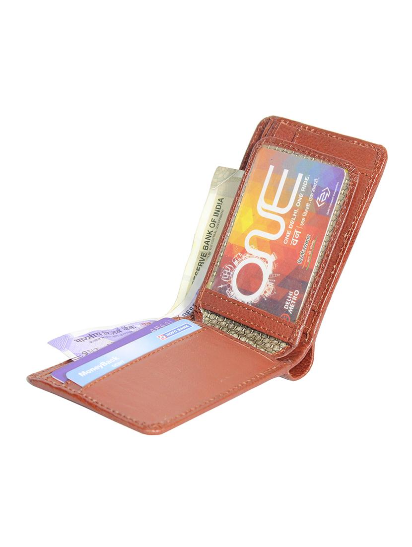 tan leather wallet - 18546431 - Standard Image - 3