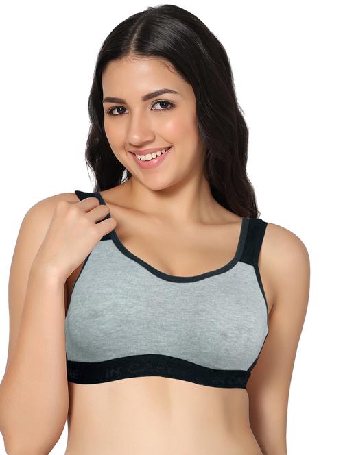 non padded full coverage sports bra - 18546515 - Standard Image - 0