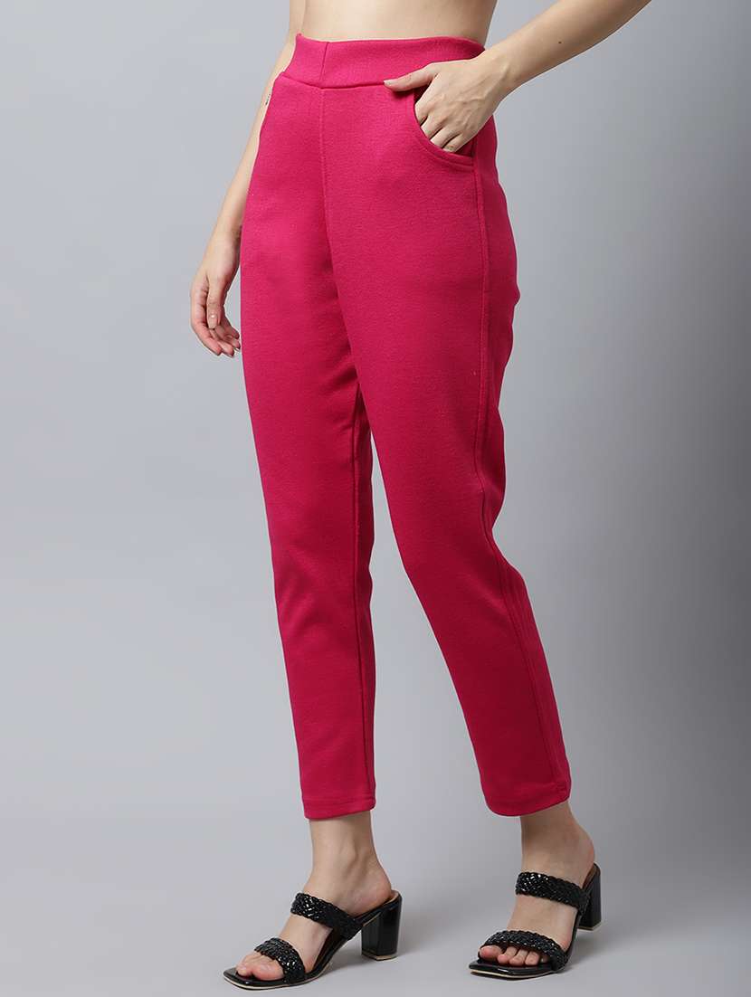 pack of 2 solid woolen leggings - 18546835 - Standard Image - 3