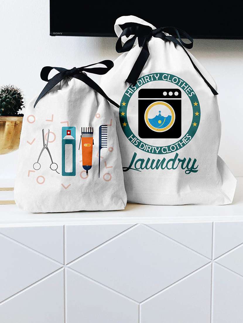 crazy corner foldable laundry basket / bag