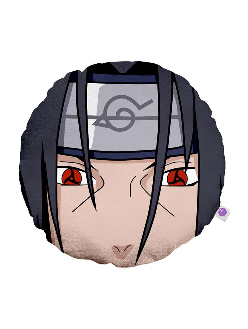 printed round shape pillow