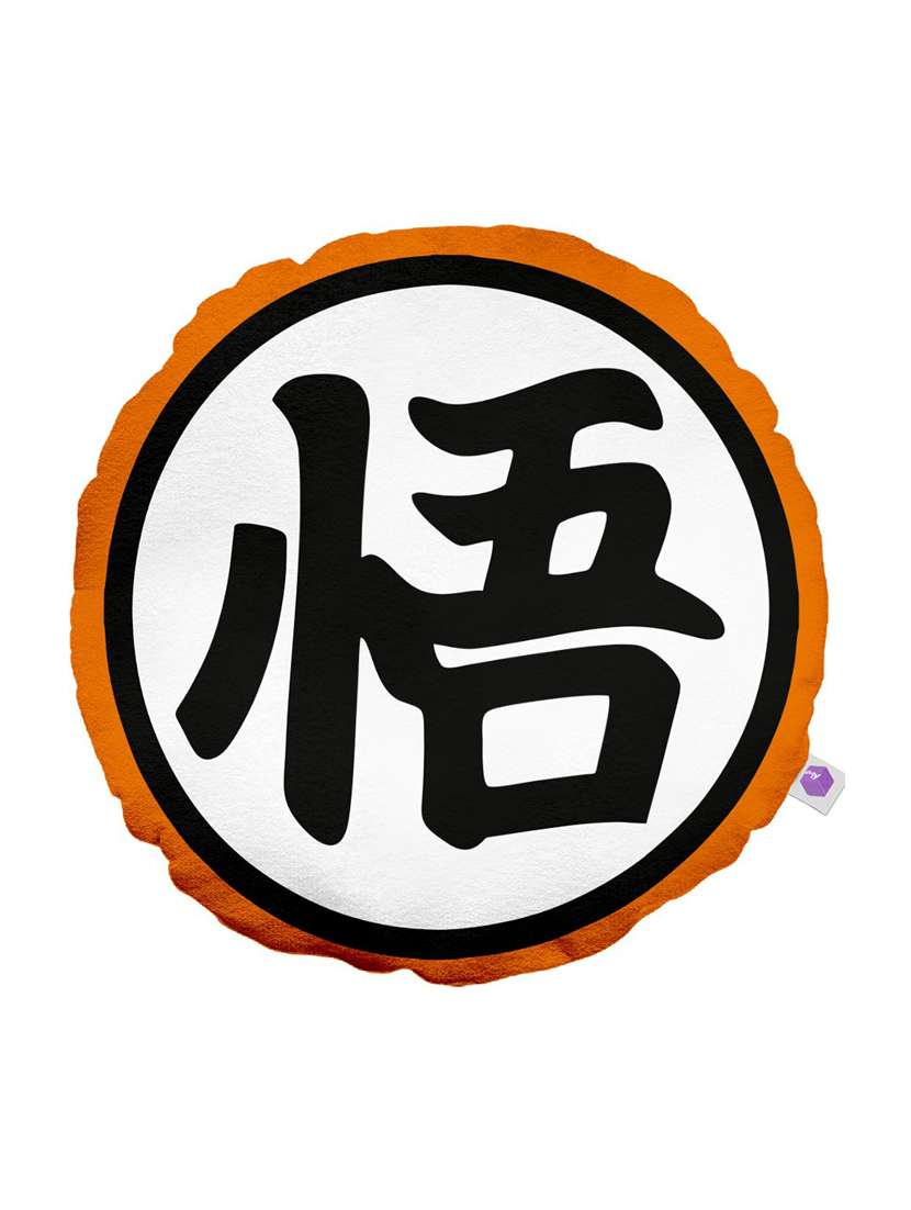 printed round shape pillow