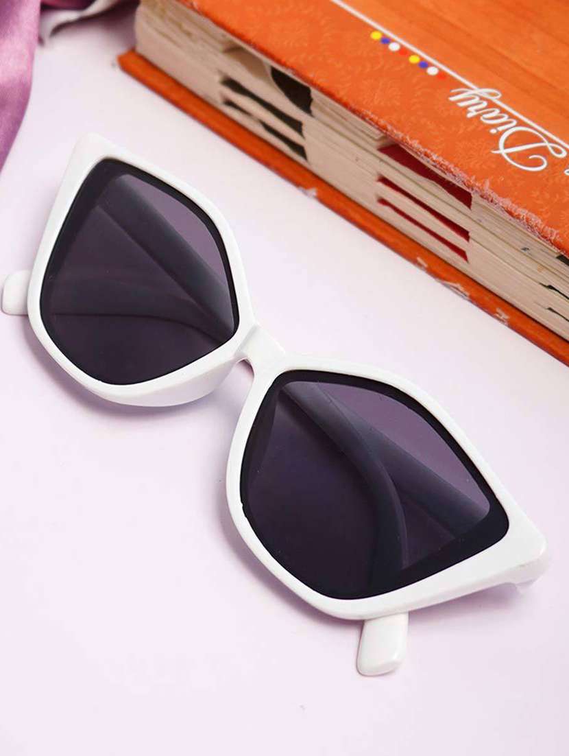 Buy online White Sunglasses from Eyewear for Women by Crazy Corner