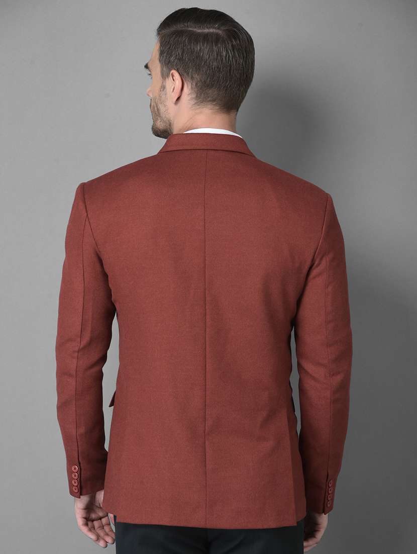 lapel neck single breasted casual blazer - 18560015 -  Standard Image - 3