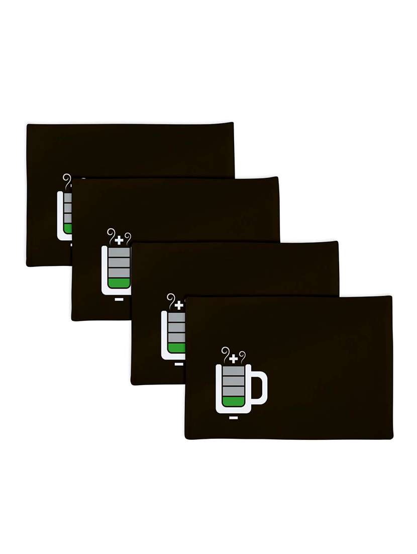 set of printed dining table placemats