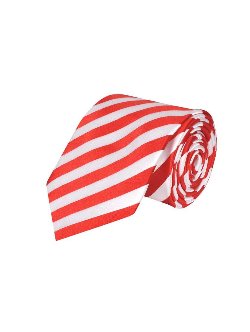 men striped polyester ties