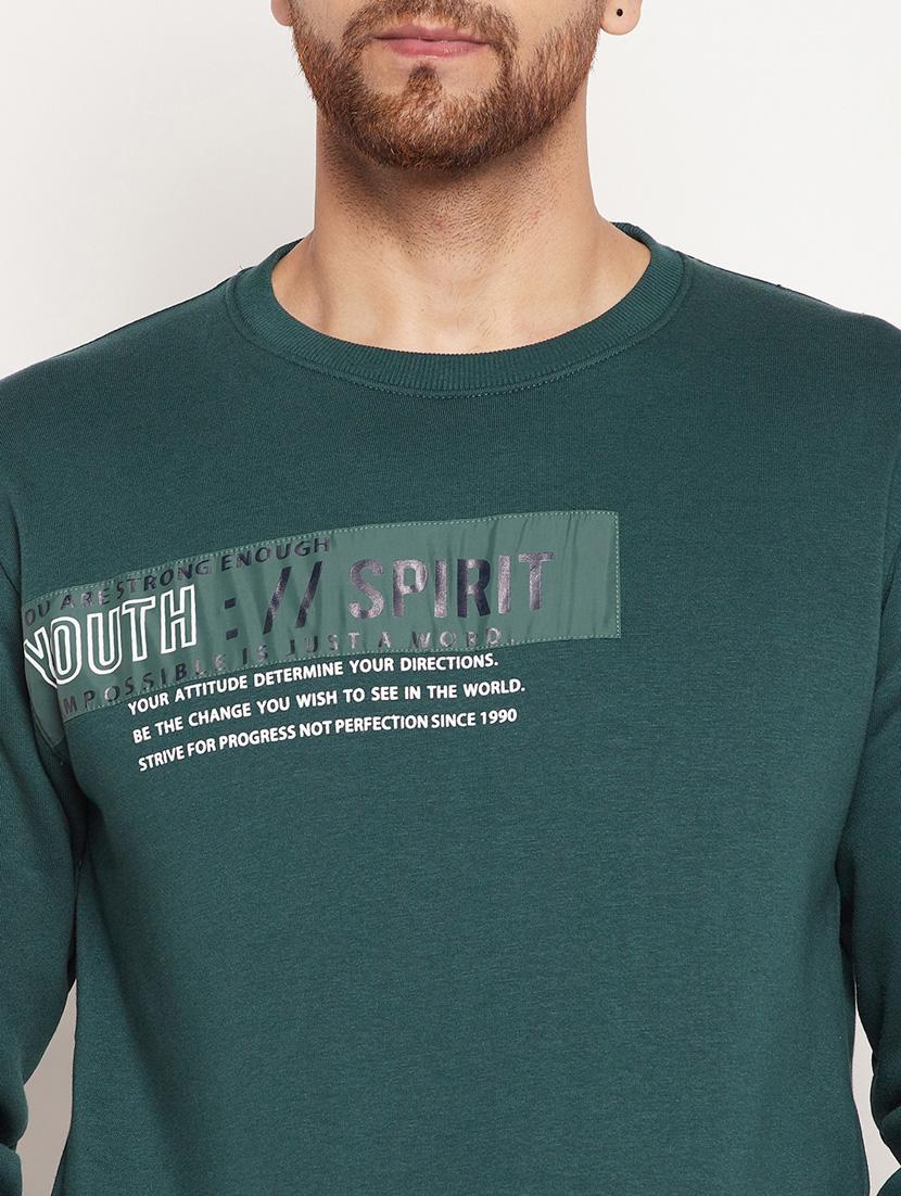 crew neck printed sweatshirt - 18565604 - Standard Image - 5