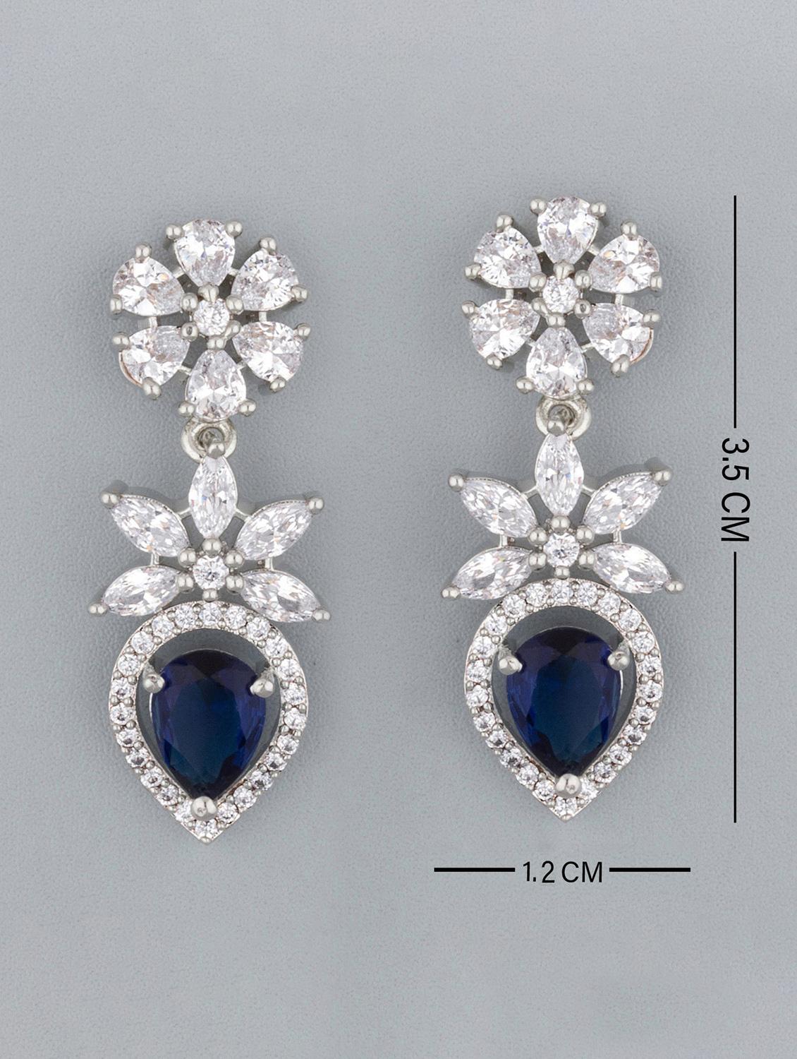 multi colored brass drop earring - 18565657 - Standard Image - 3