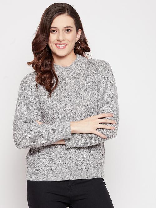 high neck solid pullover - 18566515 -  Standard Image - 0