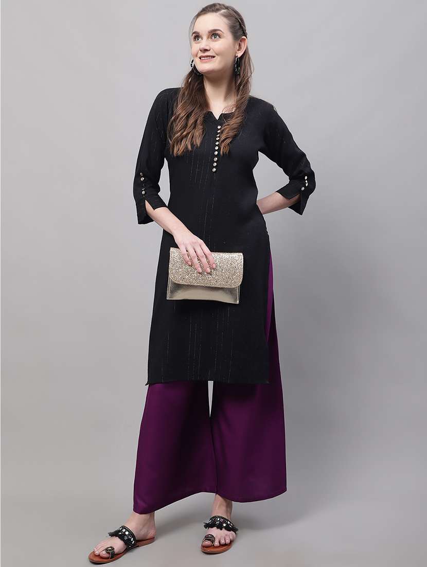 pack of 2 solid palazzo - 18566662 -  Standard Image - 3