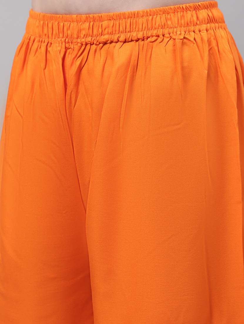 pack of 2 solid palazzos - 18566675 -  Standard Image - 8