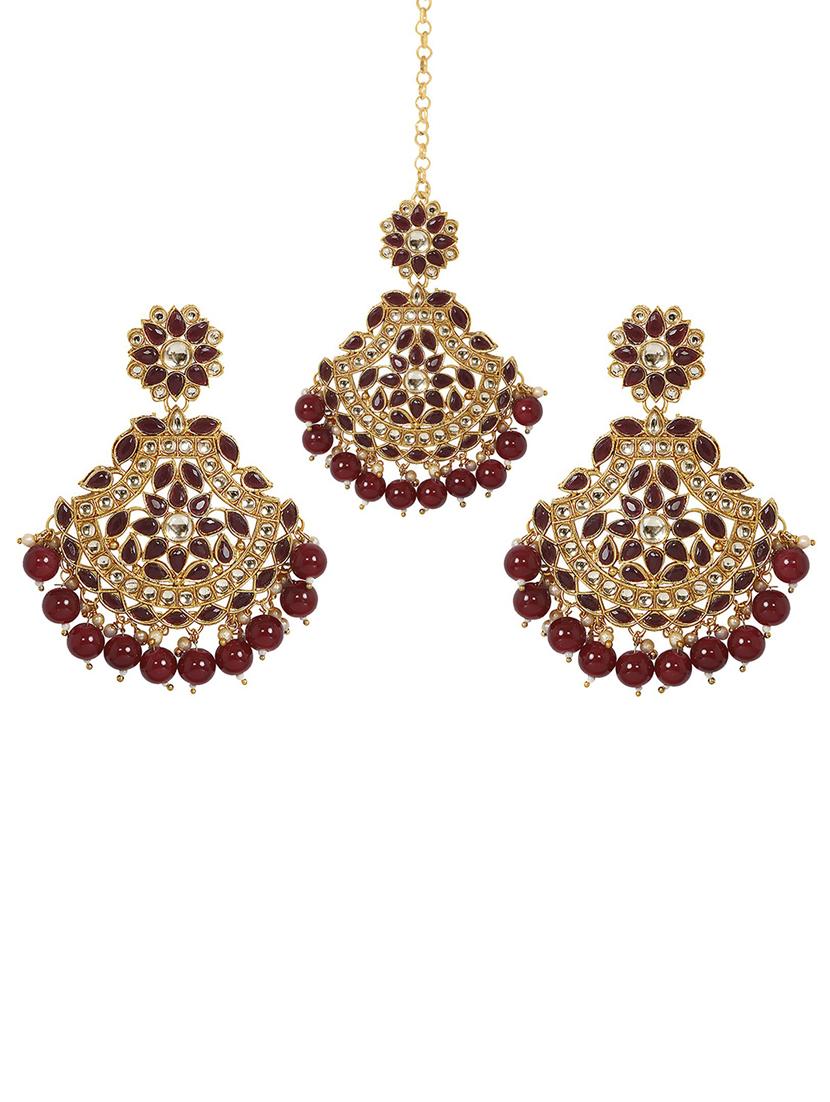 gold plated necklace set - 18566779 - Standard Image - 3