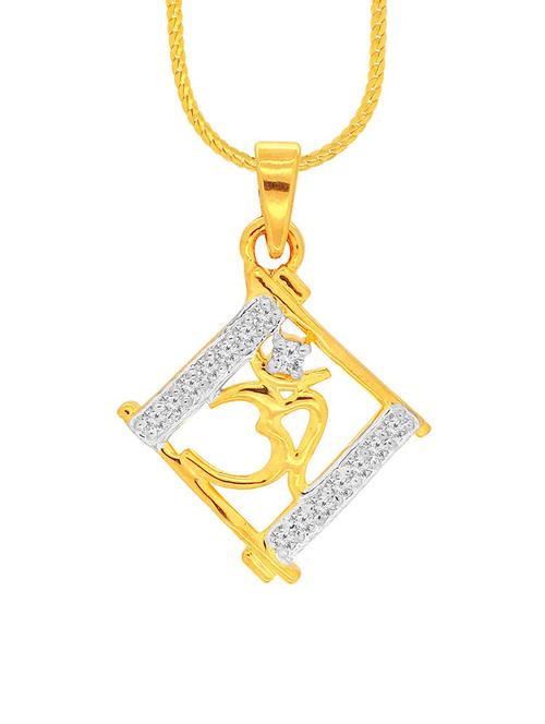 gold plated pendant - 18566825 - Standard Image - 0