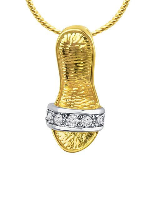 gold plated pendant - 18566859 -  Standard Image - 0