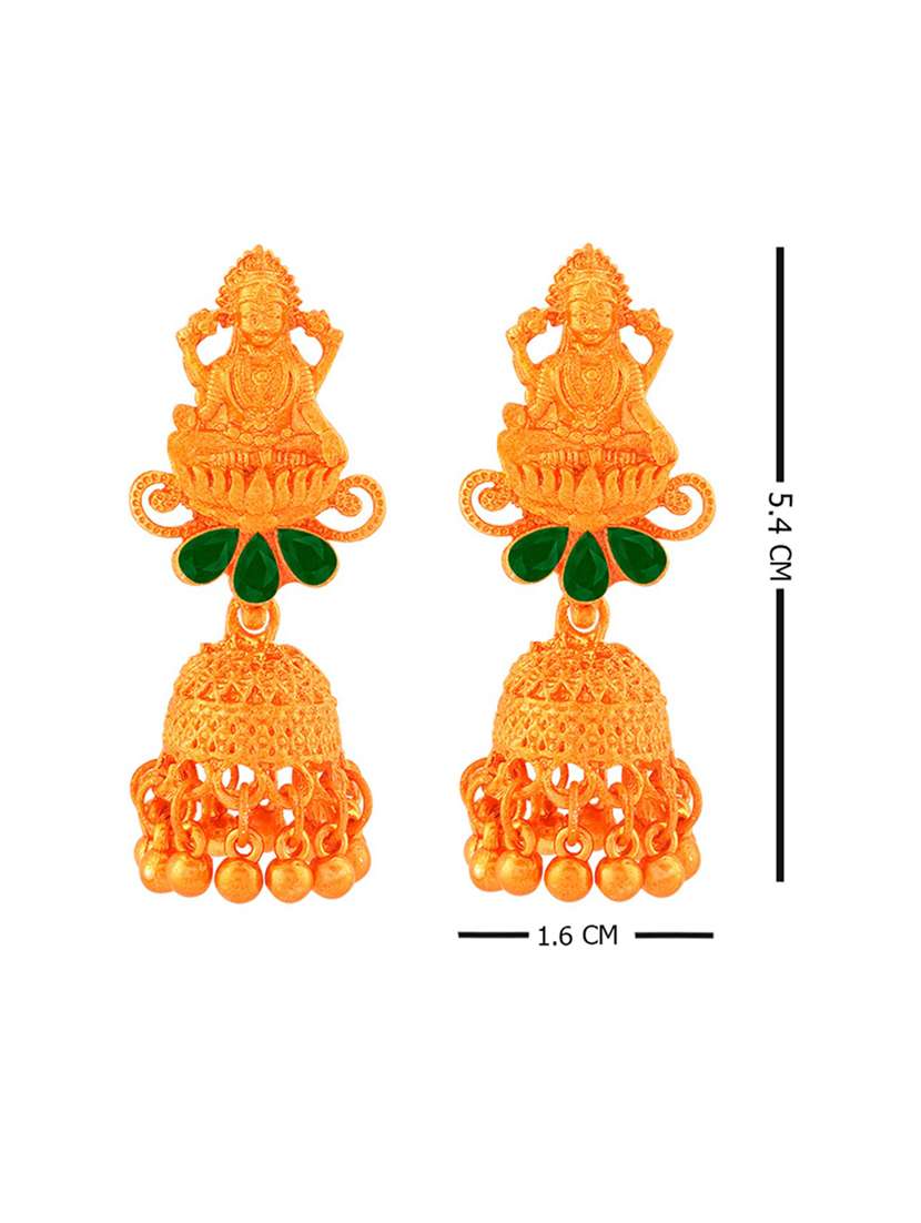 gold plated earring - 18567193 -  Standard Image - 3