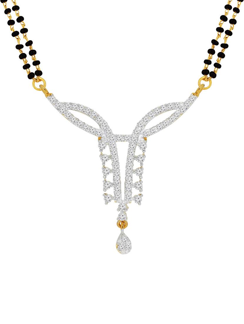 mangalsutra and earrings set - 18567432 - Zoom Image - 0