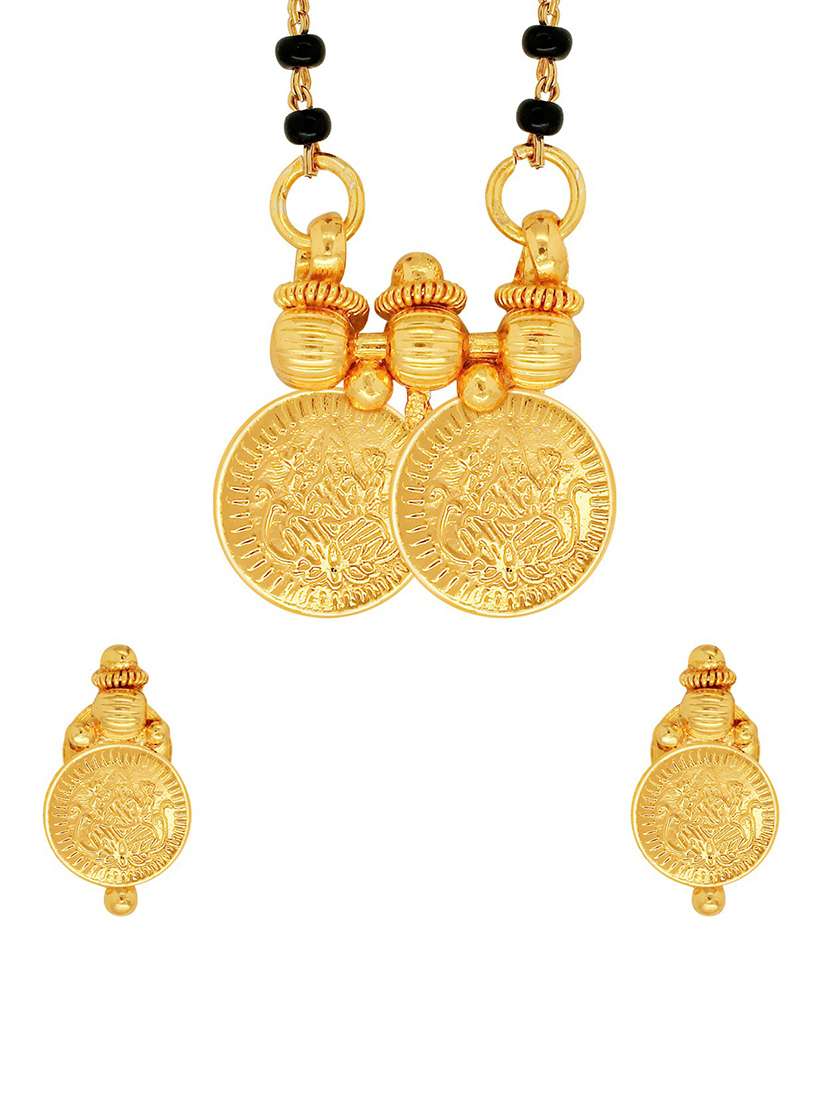 mangalsutra gold metal set - 18567438 -  Zoom Image - 0