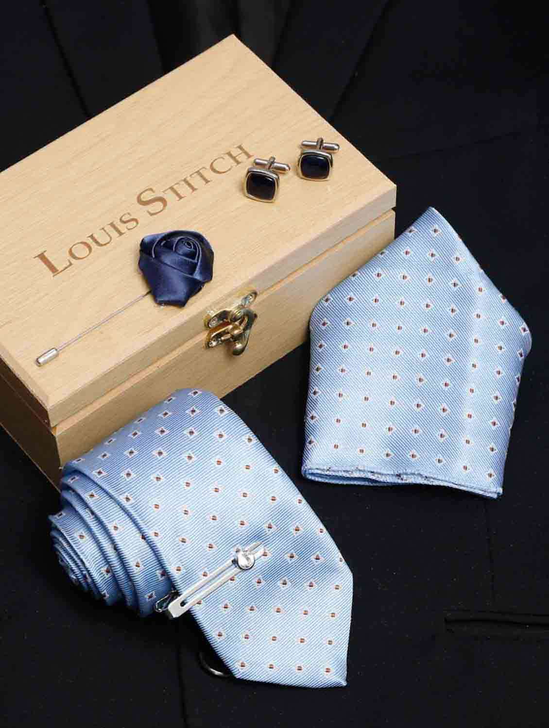 self design tie combo set 