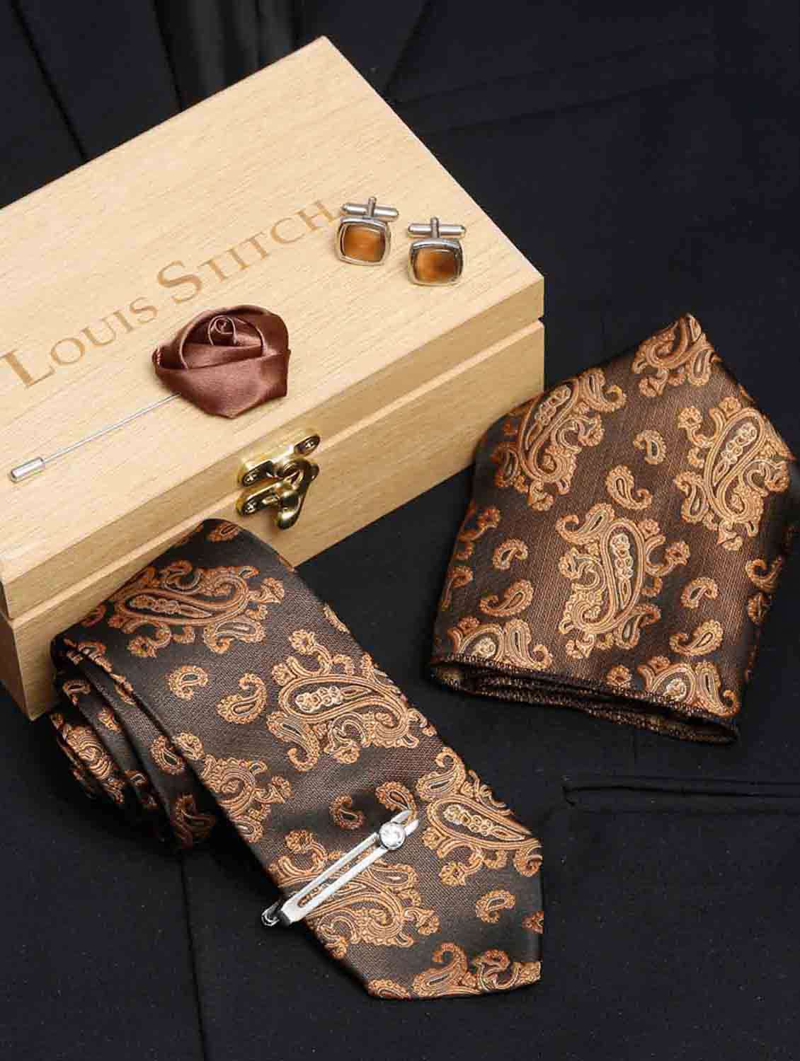 self design tie combo set