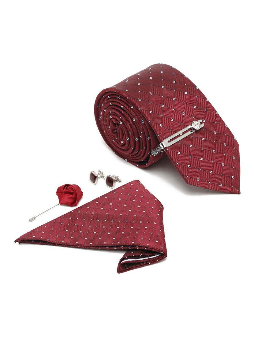 red tie combo gift set