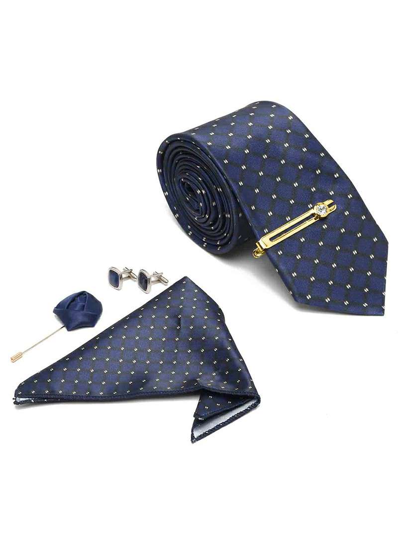 blue tie combo gift set