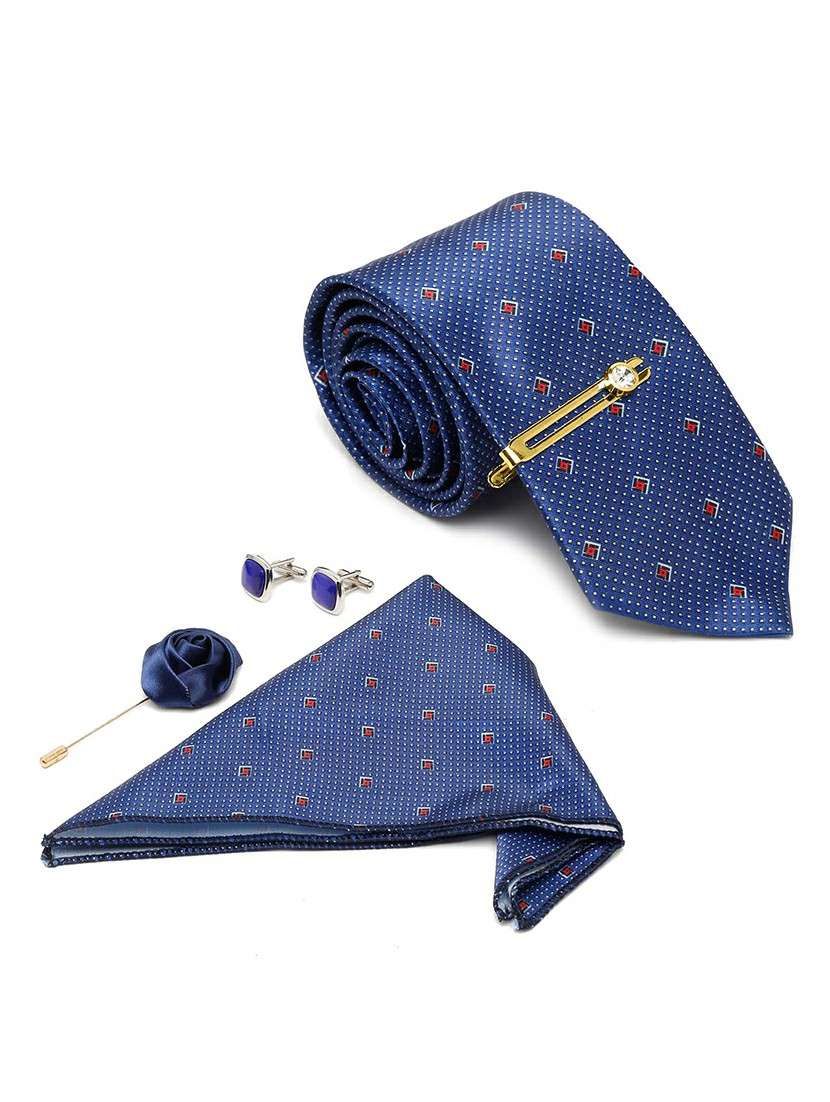 blue tie combo gift set