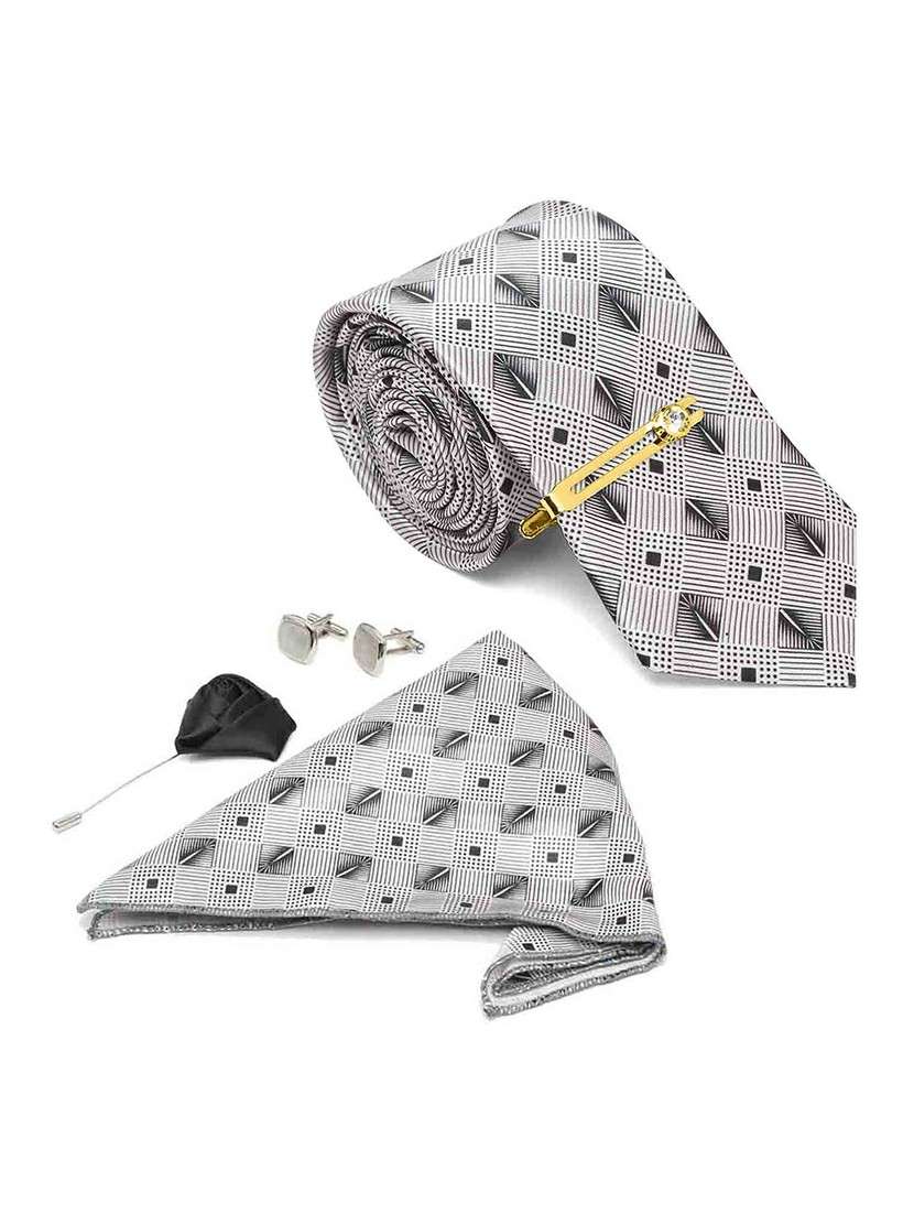 grey tie combo gift set