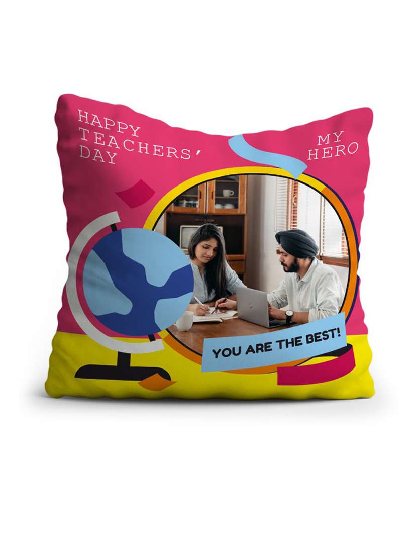 Crazy Corner Printed Cushion ( 12 X 12 Inches )